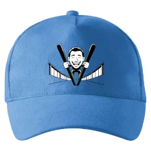 Vysmiatý kreslený skokan