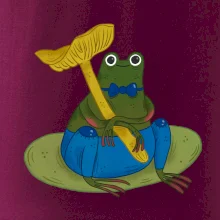 Žaba s hubou (studio-arte.cz)