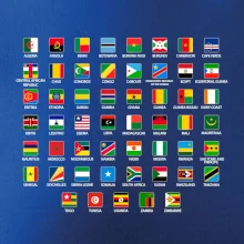 Vlajky štátov - Afrika