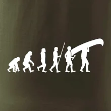 Evoluce kanoe nad hlavou