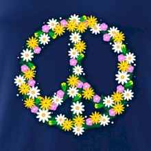 Peace symbol margaréty