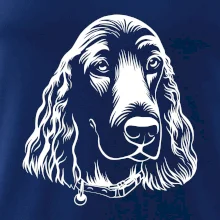 Kokeršpaniel - hlava kreslená