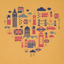 Anglicko symboly srdce