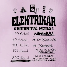 Hodinová mzda elektrikár Hodinová mzda elektrikár