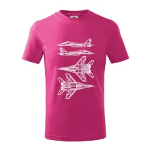 Mig 29 Fulcrum - obrys