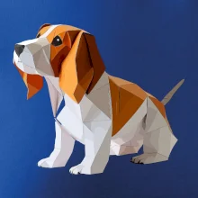 Bígel zlepený z papiera Bígel zlepený z papiera