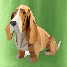 Baset zlepený z papiera