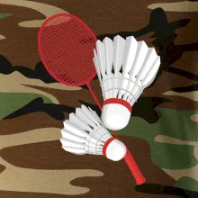 Bedminton - pálka a košík Bedminton - pálka a košík