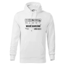 Čiarový kód - Vodič kamiónu Čiarový kód - Vodič kamiónu