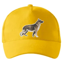 Nemecký ovčiak - hnedý kreslený