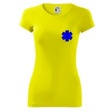 Rescue - Hviezda na prsníku + nápis na chrbte Rescue - Hviezda na prsníku + nápis na chrbte