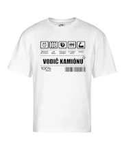 Čiarový kód - Vodič kamiónu