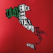 Mapy - názvy miest - Taliansko