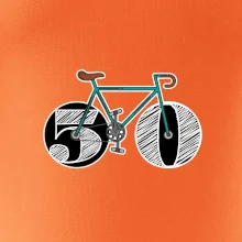 Narodeniny 50 rokov na bicykli