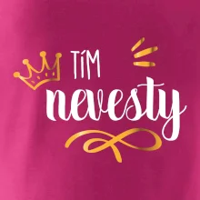 Tím nevesty princezná - zlatá potlač