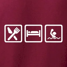 Eat sleep vodné pólo v rade