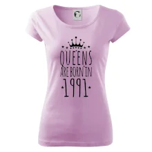 Queens are born in 1991 Queens are born in 1991
