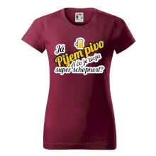 Pijem pivo - tvoja super schopnosť - šikmý