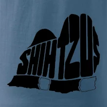 Shih-tzu - nápis v tele Shih-tzu - nápis v tele