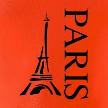 Paris nápis Eiffelovka na výšku Paris nápis Eiffelovka na výšku