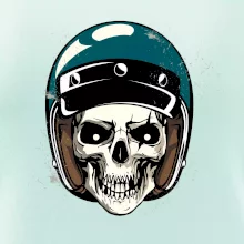 Moto prilba modrá Moto prilba modrá