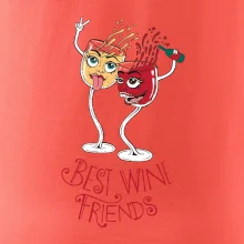 Best wine friends dancing (Pecka design)