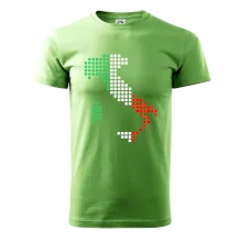 Taliansko obrys vlajka