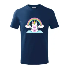 Yoga jednorožec - dúha