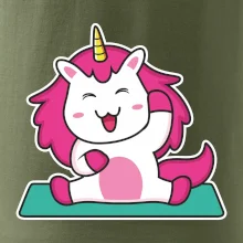 Yoga veselý jednorožec