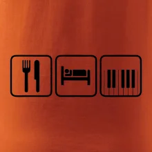 Eat sleep piano v rade