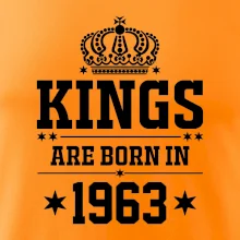 Kings are born in 1963