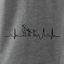 Ekg mamička a dievča + chlapec