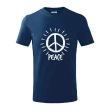 Peace symbol čiernobiely