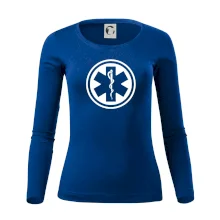 Rescue logo samostatné guľaté