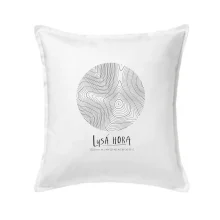 Lysá hora - vrstevnice v kruhu