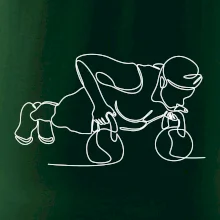 Kitebell posilňovanie jedným ťahom Kitebell posilňovanie jedným ťahom