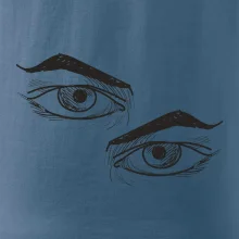 Párový motív - oko naštvané