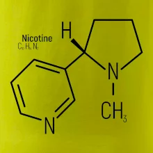 Molekulárna štruktúra Nikotín