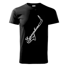 Saxophone nápis Saxophone nápis