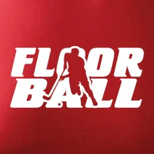 Floorball nápis rovný
