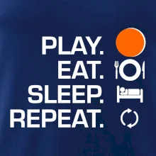 Hokejbal - Play eat sleep repeat