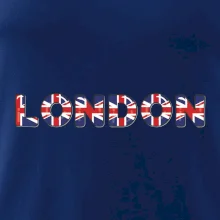 Nápis London vlajka