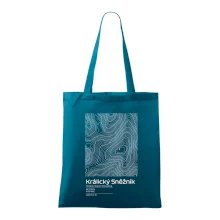 Králický Sněžník - vrstevnice v obdĺžniku