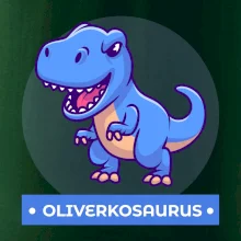 Dinosaurie mená - modrý dinosaurus