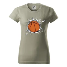 Basketbal lopta v triku