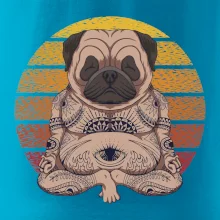 Yoga meditace - pug