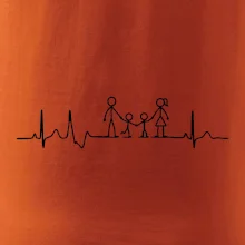 EKG rodina a dvaja chlapci