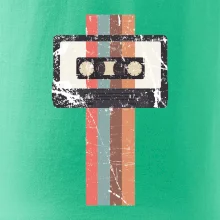 Retro kazeta - pruhy Retro kazeta - pruhy