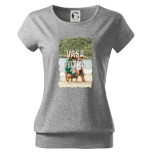 Tričko s vlastnou fotkou Tričko s vlastnou fotkou