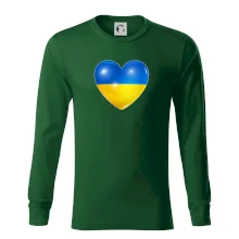 Ukrajina srdce vlajka Ukrajina srdce vlajka